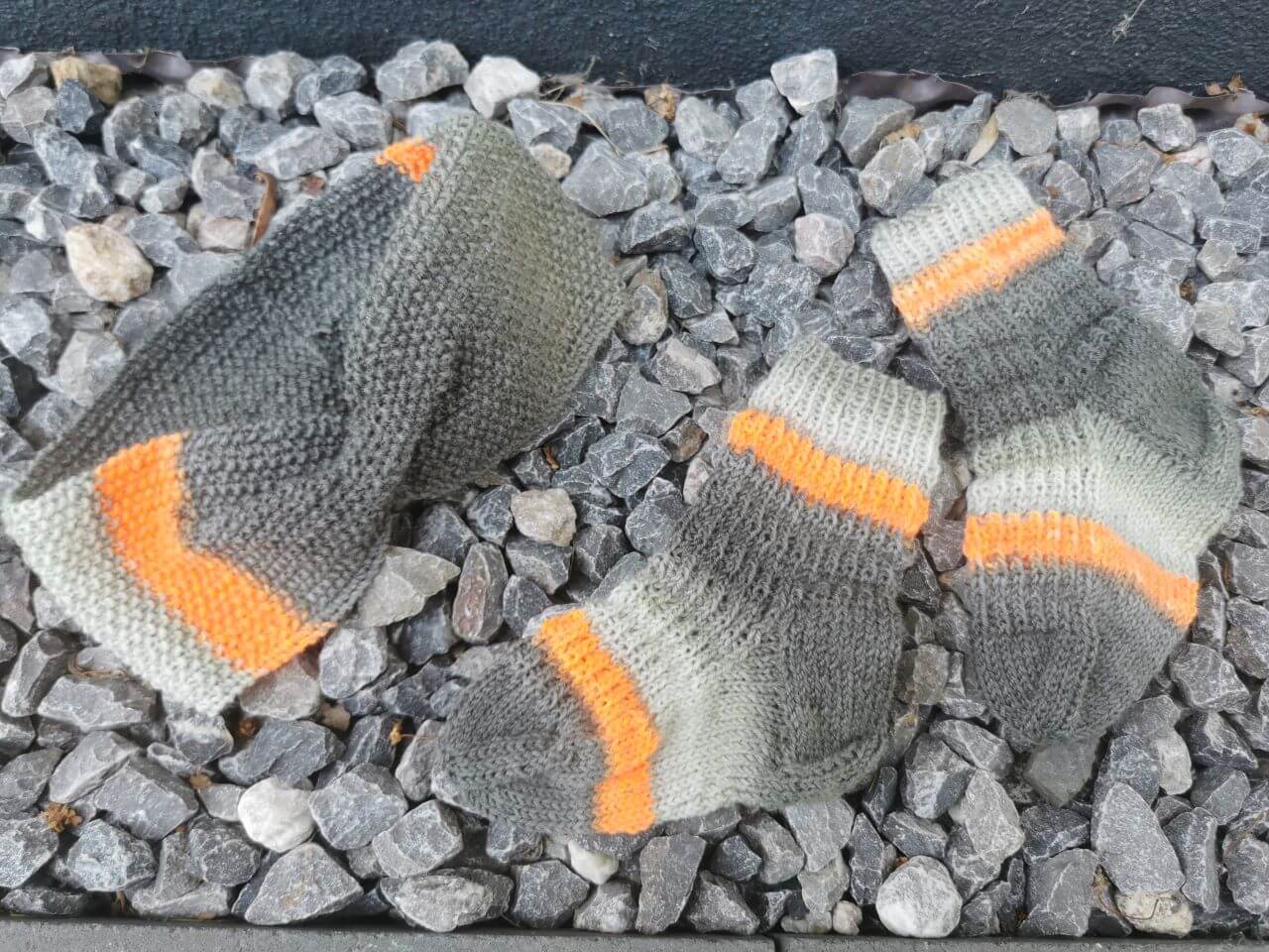 Gr. 22/23 | grau-orange